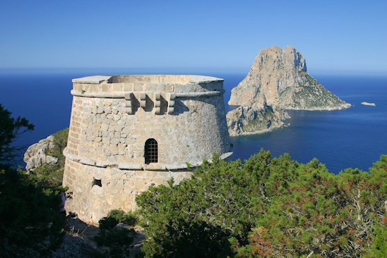 Wandern auf Ibiza - Zum Torre des Savinar, der Wachturm